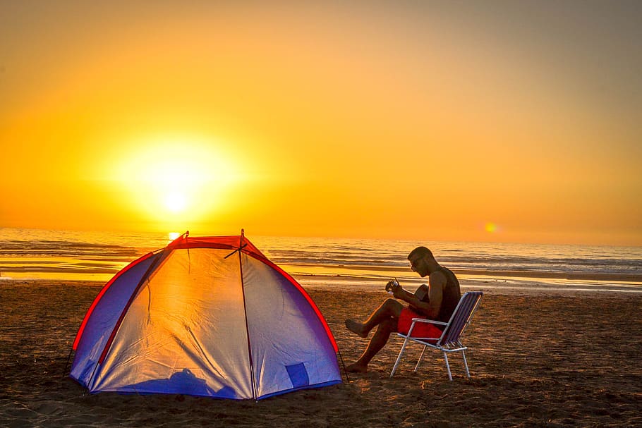 Now you can relax, experience mesmerizing adventure and enjoy the beach by camping!